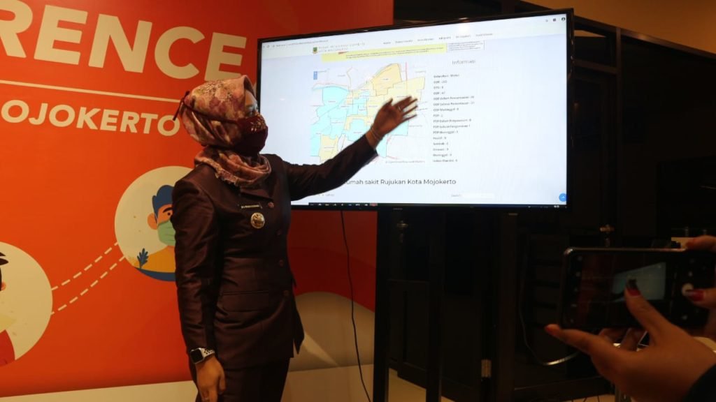 Kota Mojokerto Dikepung Zona PSBB, Ning Ita Keluarkan Surat Edaran Jam Malam