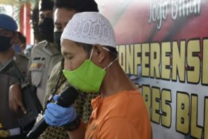 Bejat ! Cabuli Keponakan Sendiri Paman di Blitar Meringkuk di Penjara