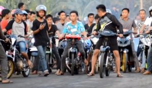 Polisi Lepaskan Anggota DPRD Kota Madiun Terjaring Balap Liar