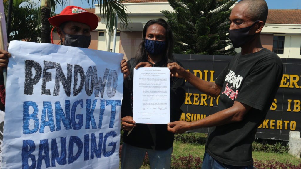 Pendowo Bangkit Perjuangkan Banding, PT. PRIA Sebut Gerakan Rakyat Semakin Kecil