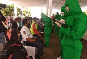 BIN Kota Bandung Gelar Rapid test 1 Orang Reaktif