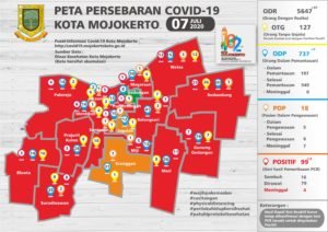 Peta sebaran covid 19