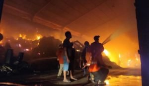 gudang Pabrik Obat PT Intan Anugerah Nusantara Dilalap Si Jago Merah