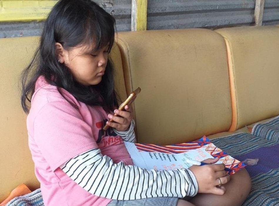 bocah kabur habiskan kuota daring