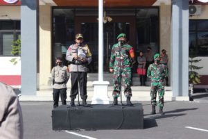 TNI-POLRI Bersama Satpol PP Siap Mengawal Instruksi Presiden No 6 Tahun 2020, Di Provinsi Maluku Utara