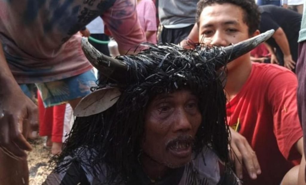 Tradisi Keboan di Banyuwangi Banyak Warga Kesurupan