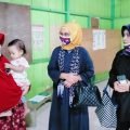 Sebelum Mendaftar Ke-KPU Halsel, Tim Khusus Perempuan Hello Humanis Berbagi Kebaikan Para Anak Yatim