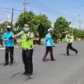 Ditlantas Polda Jatim Olah TKP Kecelakaan Maut di Tuban