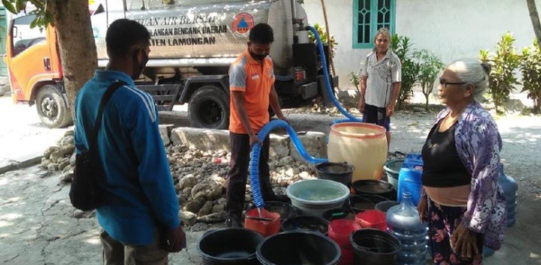 Belasan Desa di Lamongan Alami Kekeringan