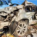 Suzuki Splash Ringsek Tertabrak Kereta Api, Ibu Ibu Meninggal Di TKP