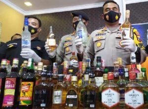 Jack Daniels hingga Red Label Disita, di Mojokerto Ini Masalahnya