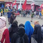 Gelar Aksi Jilid II, Aliansi Gerakan Mahasiswa Dan Rakyat Halsel Pro-Demokrasi Kembali Menolak UU Ciptaker