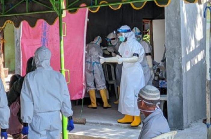 Usai Jagong Bayi 58 Warga Ponorogo di Test Swab