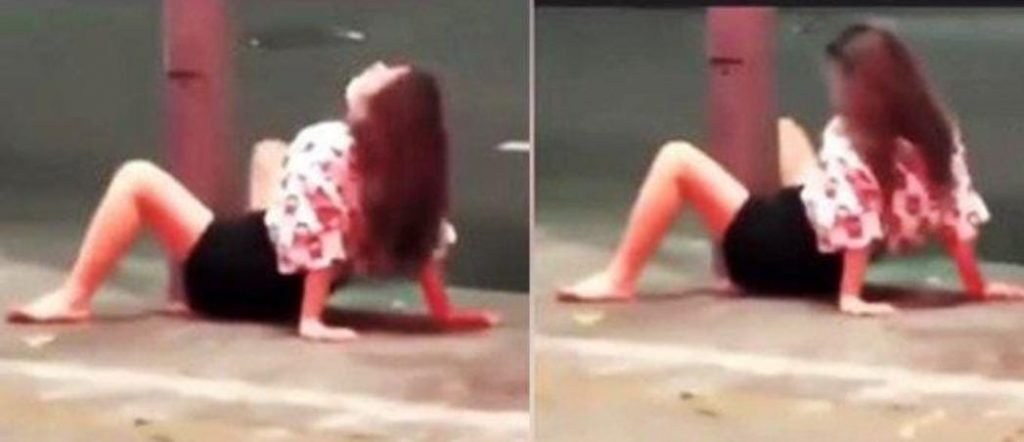 Vidio Viral, Bak Adegan Seks Gadis Cantik Kangkangi Tiang Listrik