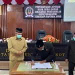 DPRD Kota Mojokerto Tanda Tangani Raperda 2021