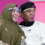 Rohimah dan Kiwil saat di acara brownies trans tv