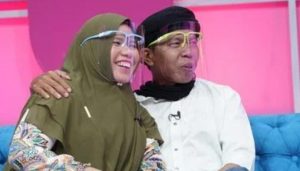 Rohimah dan Kiwil saat di acara brownies trans tv