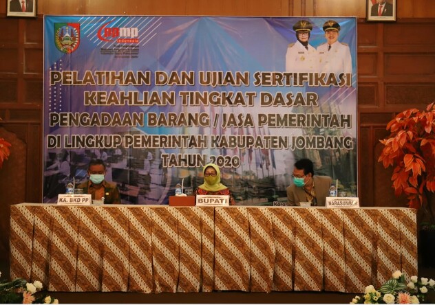 BKD PP Jombang Gelar Pelatihan Pengadaan Barang dan Jasa