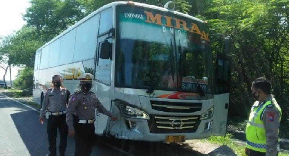 Bus Mira Kembali Memakan Korban Jiwa, 2 Orang Tewas di Tempat