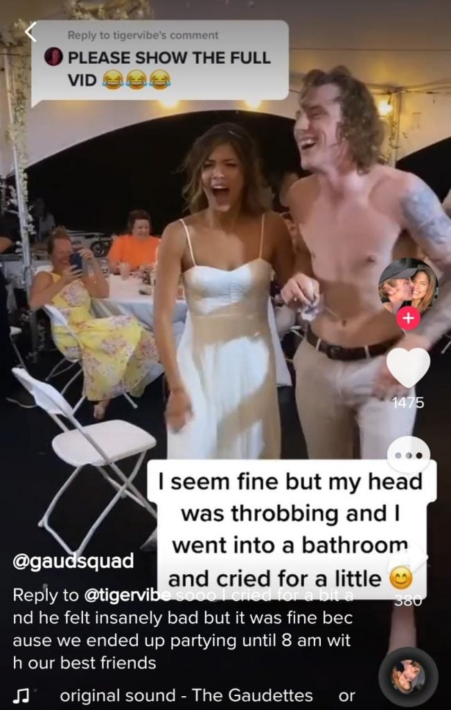 Viral – Moment Konyol di Pesta Pernikahan, Suami Tak Sengaja Tendang Wajah Istri