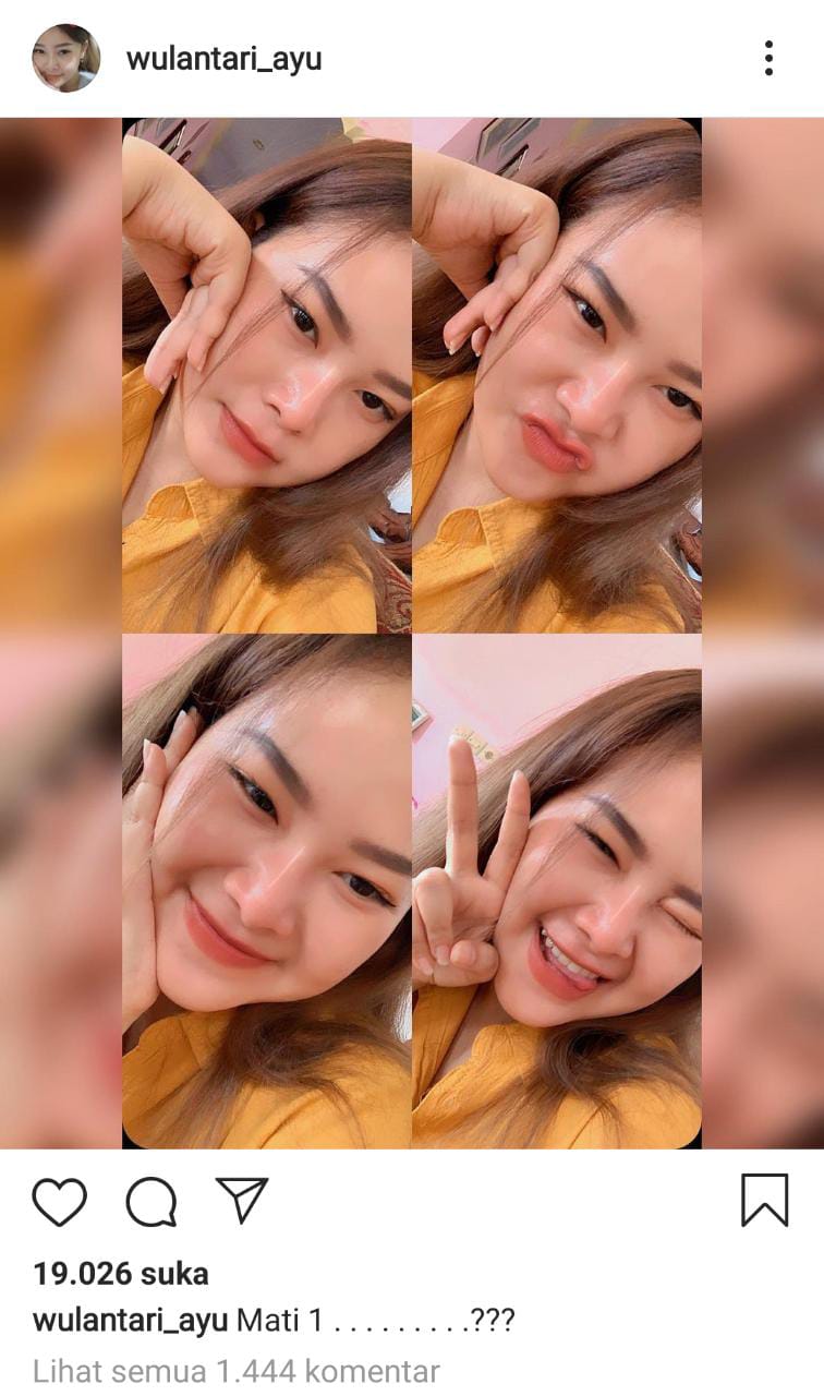 Fakta Baru Selebgram Wulantari Beri Isyarat Sebelum Bunuh Diri