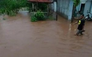 Hujan Deras Lima Desa di Bojonegoro Terendam Air