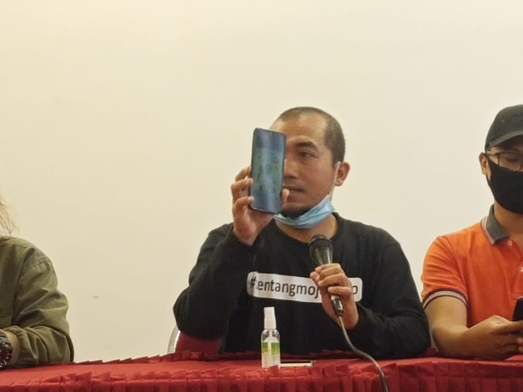 GMCM Ambil Sikap Kasus Emak Emak Penyebar Brosur Dinasti Korupsi di Mojokerto