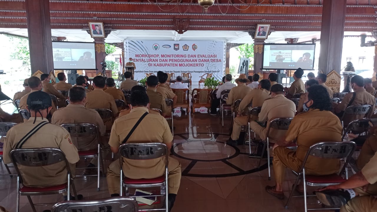 BPKP Jatim Gelar Workshop Monitoring dan Evaluasi Penggunaan DD di Kabupaten Mojokerto