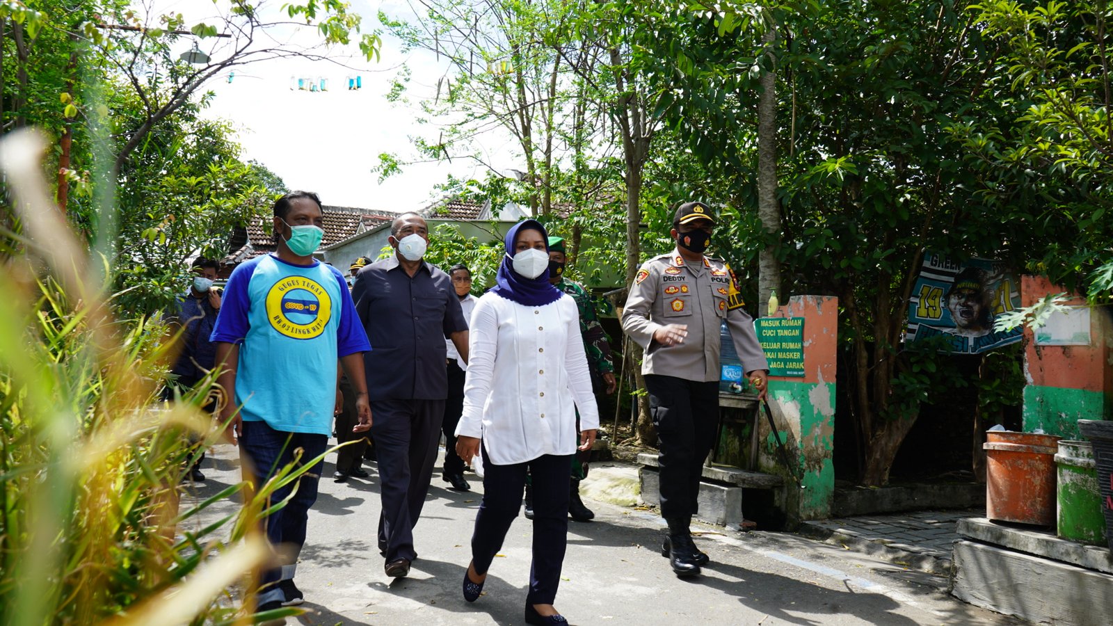 Walikota Mojokerto Sosialisasikan Penerapan PPKM di Kota Mojokerto