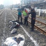 Terabas Palang Pintu Kereta Api Warga Surabaya Tewas