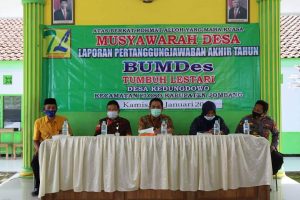 Wakil Bupati Sumrambah : Bumdes Masyarakat Utara Brantas Harus Siap Maju