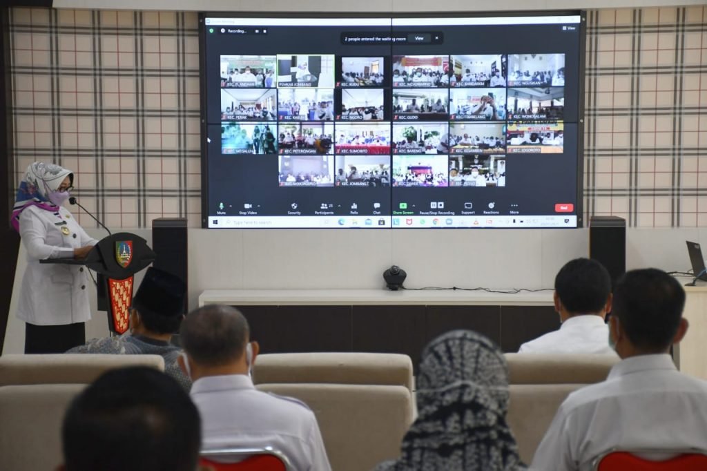 Bupati Jombang Sosialisasikan Perbup Pengelolaan Dana Desa Tahun 2021