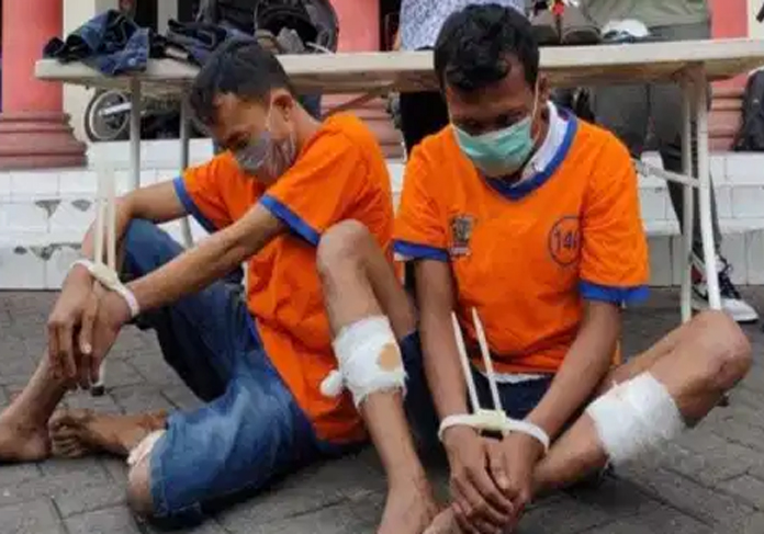 Pembunuh Ojek Pangkalan Disurabaya Akhirnya Dihadiahi Timah Panas Setelah Setahun Buron