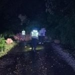 Tebing 25 Meter Di Perbukitan Rampalombo Blitar Longsor