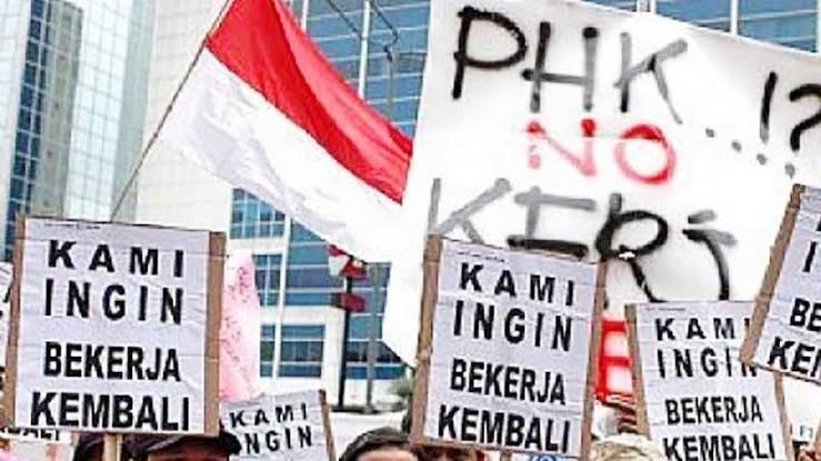 PHK Buruhnya Secara Lisan, PT. JST Di Nilai Langgar Undang Undang