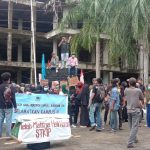 Demo Aliansi Mahasiswa Stkip Kieraha Ternate Ancam Boikot Kampus