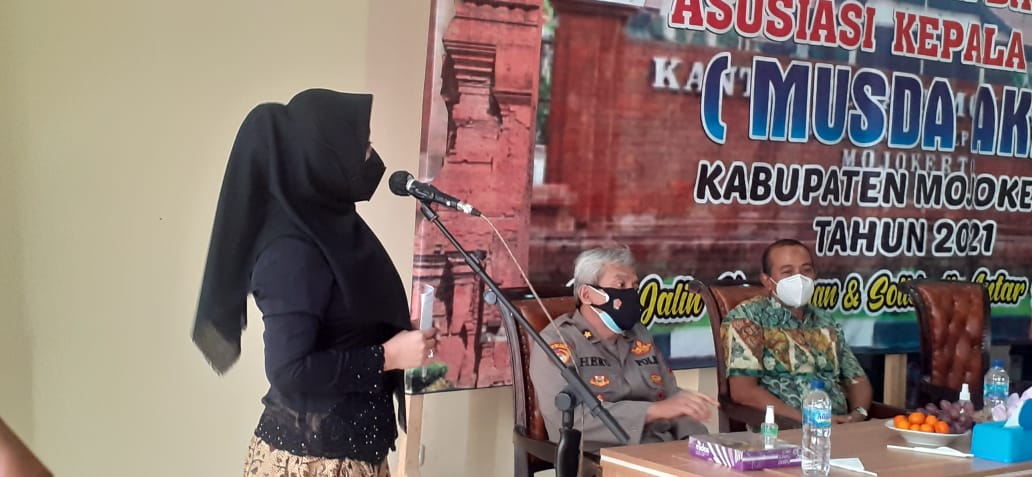 Bupati Mojokerto Hadiri Musda AKD Kabupaten Mojokerto