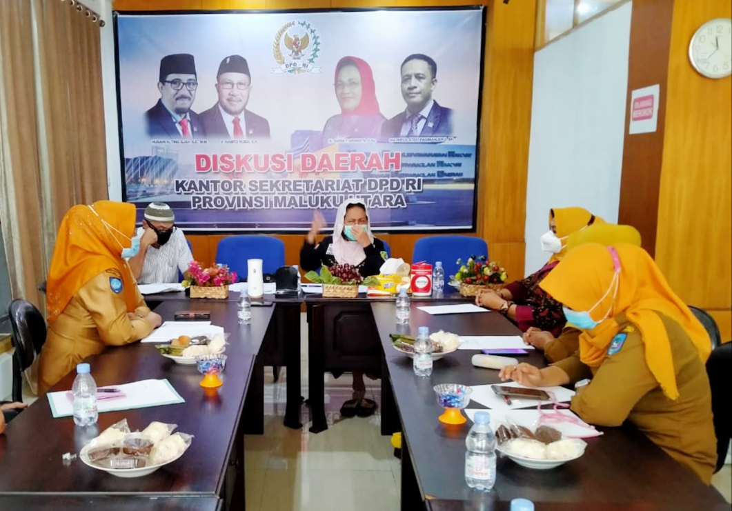 Komite III DPD-RI Malut Lakukan Kunjungan Kerja Di Dinas Kesehatan Kota Ternate