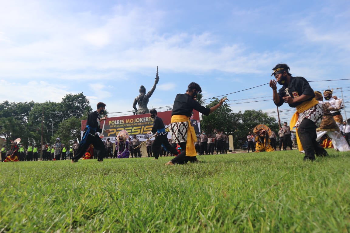 Pendekar Persaudaraan Setia Hati Winongo Mojokerto Jadi Sorotan Mapolres Mojokerto