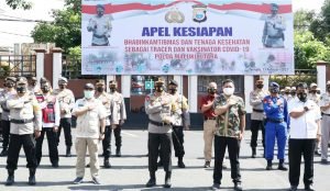 Kapolda Malut Tunjuk Bhabinkamtibmas, Tenaga Kesehatan Jadi Tracer Dan Vaksinator Covid-19