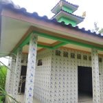 Bangunan Misterius Mirip Masjid Berarsitektur Pura Di Tengah Sawah Jadi tanda Tanya