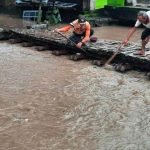 Sungai Sumber Pasinan Meluap Sebagian Wilayah Mojokerto Terendam Banjir