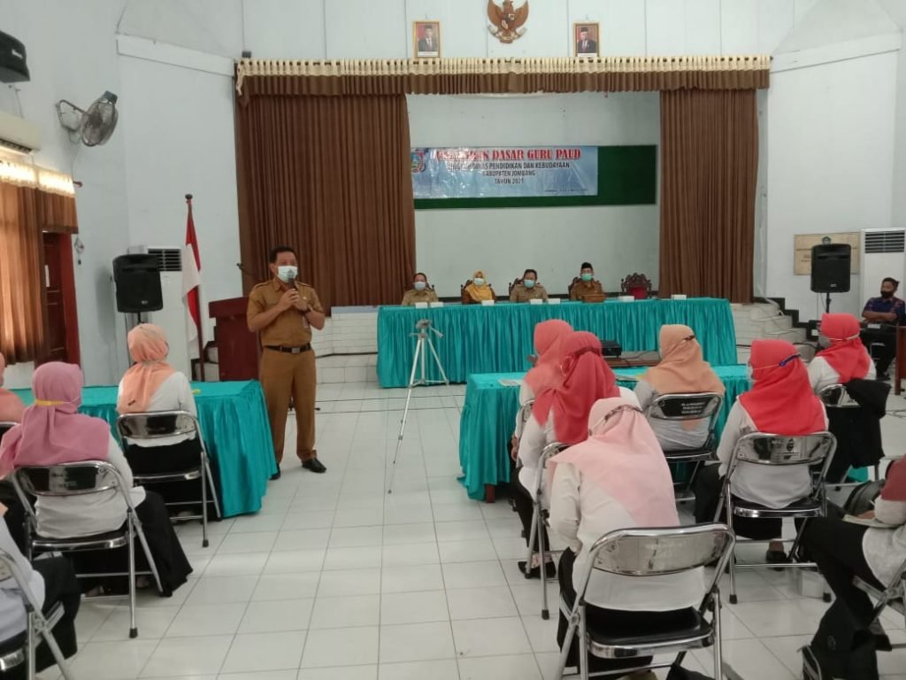 Guru KB dan TK di Jombang Ikuti Pelatihan Dasar Tenaga Pendidik