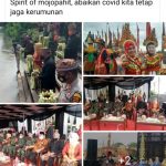 Mojotirto Spirit Of Majapahit Kota Mojokerto Jaga Kerumunan Abaikan Jaga Jarak 