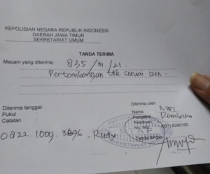 PSPLM Laporkan Pemilik Galian C Jatidukuh ke Polda Jatim