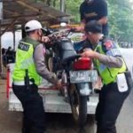 Nekat Pakai Knalpot Brong Dan Bikin Resah 50 Unit Motor Dimankan