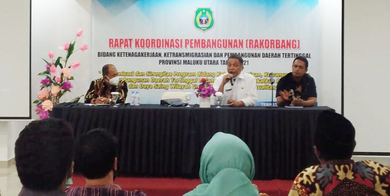 Dinas Nakertrans Malut Gelar Rakorbang Fokus Pada Sinkronisasi Program