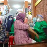 Pemkot Mojokerto Adakan Suntik Vaksinasi Para Pedagang Pasar