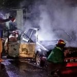Honda Wonder Ditinggal Tidur Berakhir Hangus Terbakar