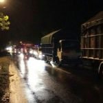Jembatan Sidodadi Banyuwangi Terendam Banjir, Lalu Lintas Terhambat